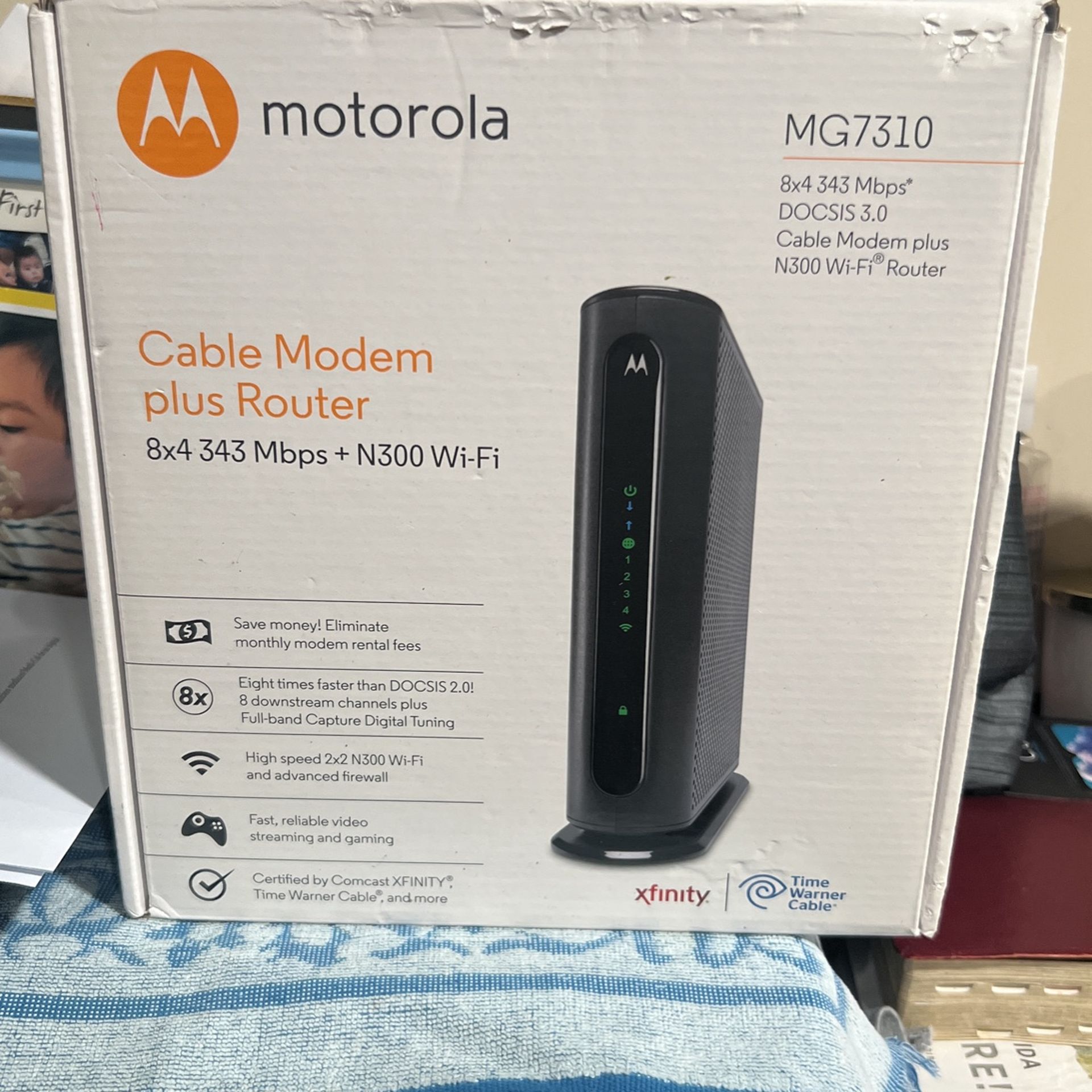 Cable Modem Plus Router