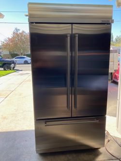 42” kitchen aid fridge