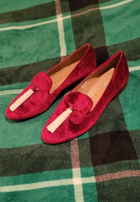WOMENS A2 BY AEROSOLES SHOES MAROON SIZE 9
