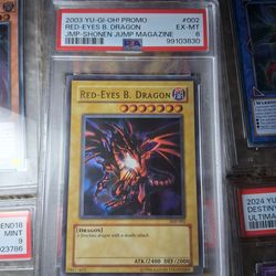Red-Eyes Black Dragon JMP-002 YuGiOh Shonen Jump Promo