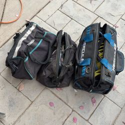 Tool Bags With Miscellaneous Tools 