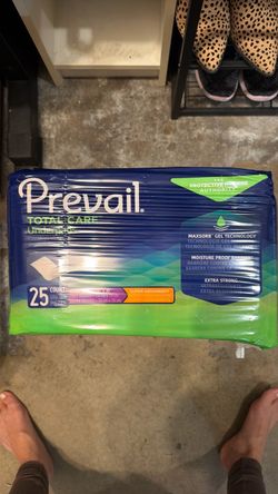 Prevail Total Care Underpads 25 Count