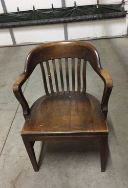 Antique Court Room Chair