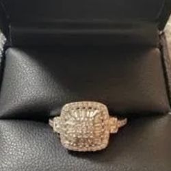 🌟🌟 Diamond Vintage Inspired Ring (1/2 ct. t.w.) in 14k white Gold🌟🌟