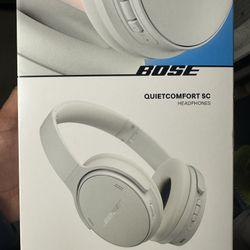 Bose Quiet comfort SC Noise Cancelling Headphones White