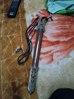 Ornamental Stainless Steel Short Swords Case No Blade