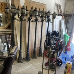 Exterior Light Poles 