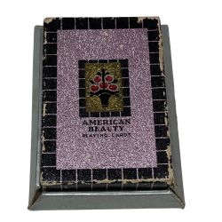Vintage 1930's Art Deco American Beauty Playing Cards