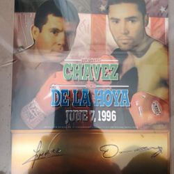 Julio Cesar Chavez & Oscar De La Hoya Picture 