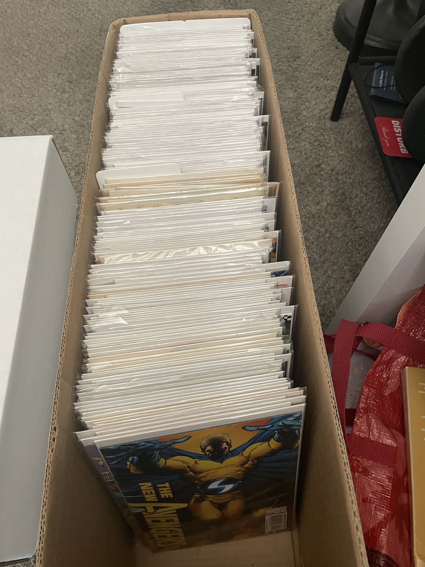 Longbox Of Comics - 200 Books - Includes Minor Keys