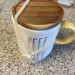 Rae Dunn Mug With Lid