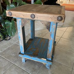 Very Rustic Homemade Table 19 X29X 27