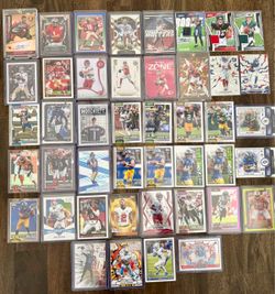 60+ Card Football Lot – Mahomes, Montana, Purdy, RCs, Auto /199, Fields /50 & Patches