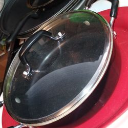 Fryer Pan With Lid 