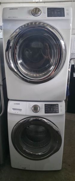 SAMSUNG STACKABLE WASHER AND DRYER