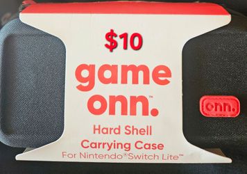 onn. Hard Shell Carrying Case for Nintendo Switch Lite