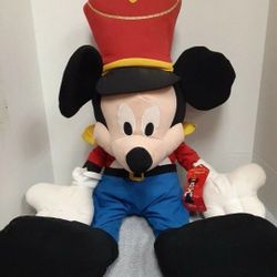 Disney Mickey Mouse Jumbo Toy Soldier Plush Stuffed Animal