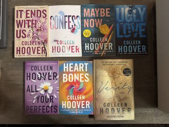 Colleen Hoover Bundle (7 Books) It Ends With Us + Verity HC + More