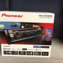 Pioneer DEH -S7200BHS Receiver On Sale/ Payment Plans Available/ Zero Down / No Interest/ No Credit Needed 