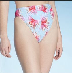 Womens XS Tropical Swim Bottom -Decatur And Tropical