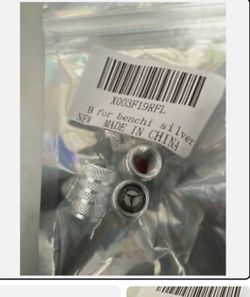 4x For Mercedes-Benz Car Tire Valve Stems Caps Wheel Air Valve Covers Styling