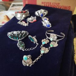 Slave Bracelet Sterling Native American 