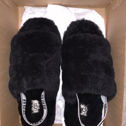 UGG fluff Slide