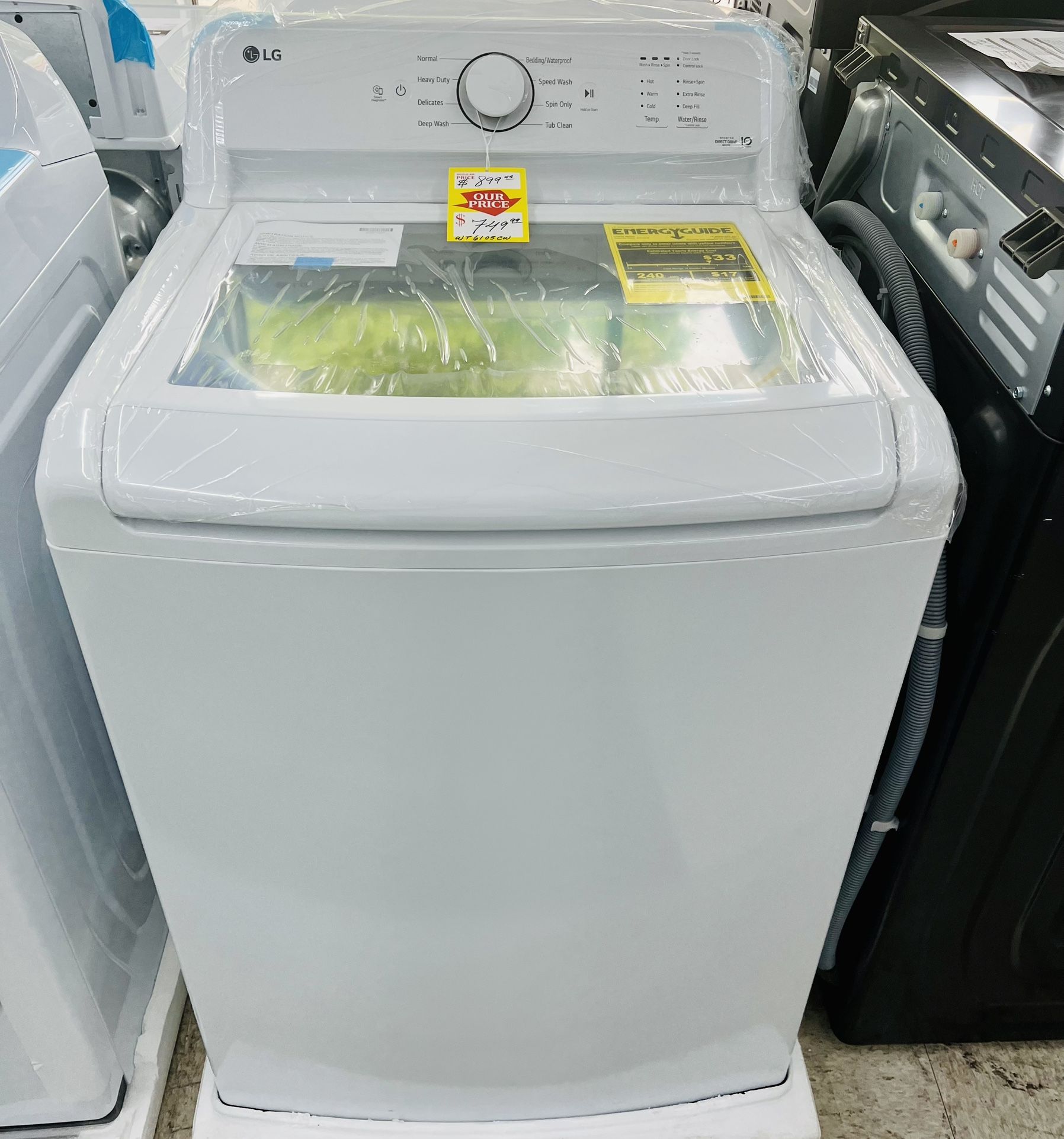 🔥🔥27” LG Top Load Washer