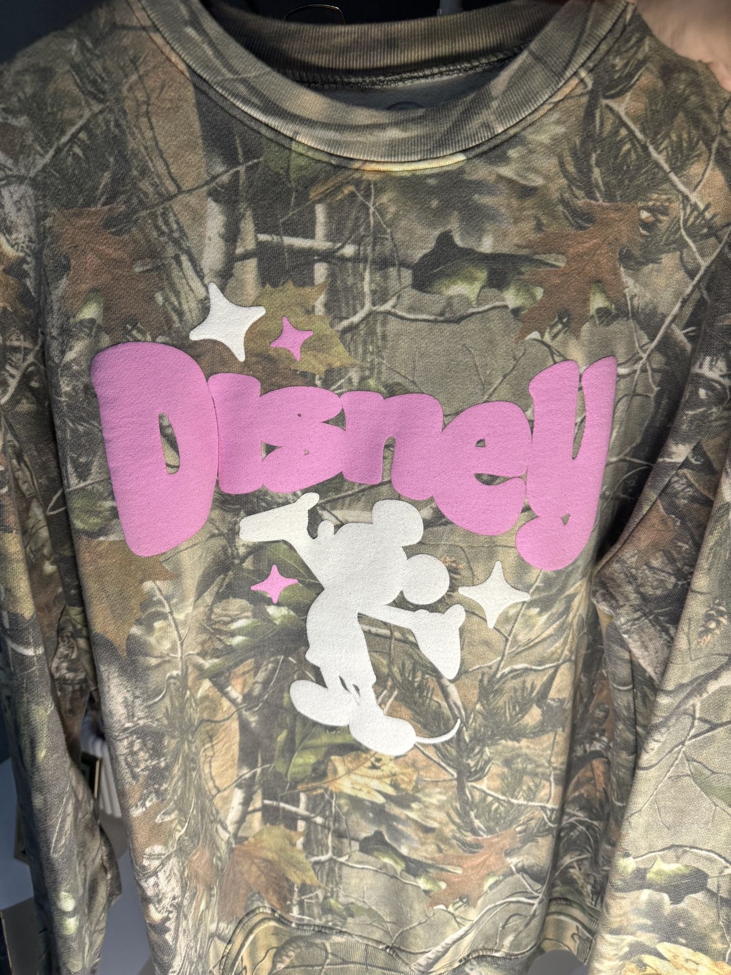 Moonlake Goods Camouflage Disney Sweatshirt