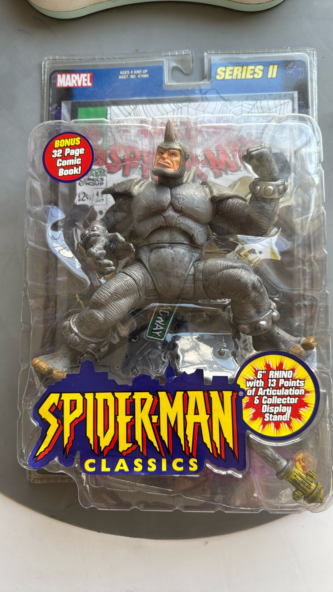 Marvel Spider-Man Classics Rhino Action Figure