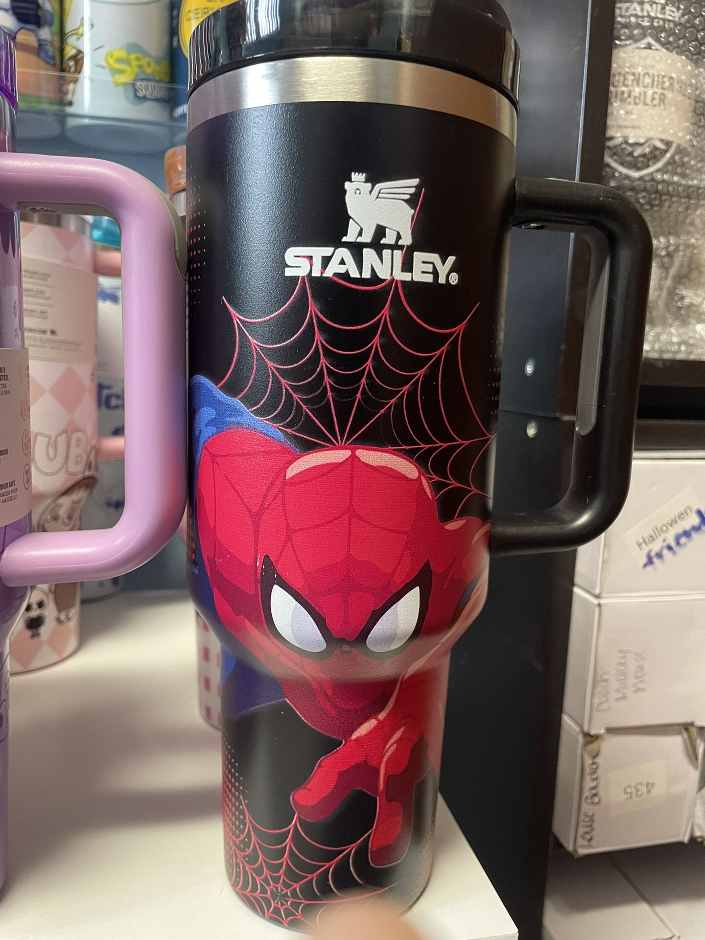 Spiderman 40oz Stanley