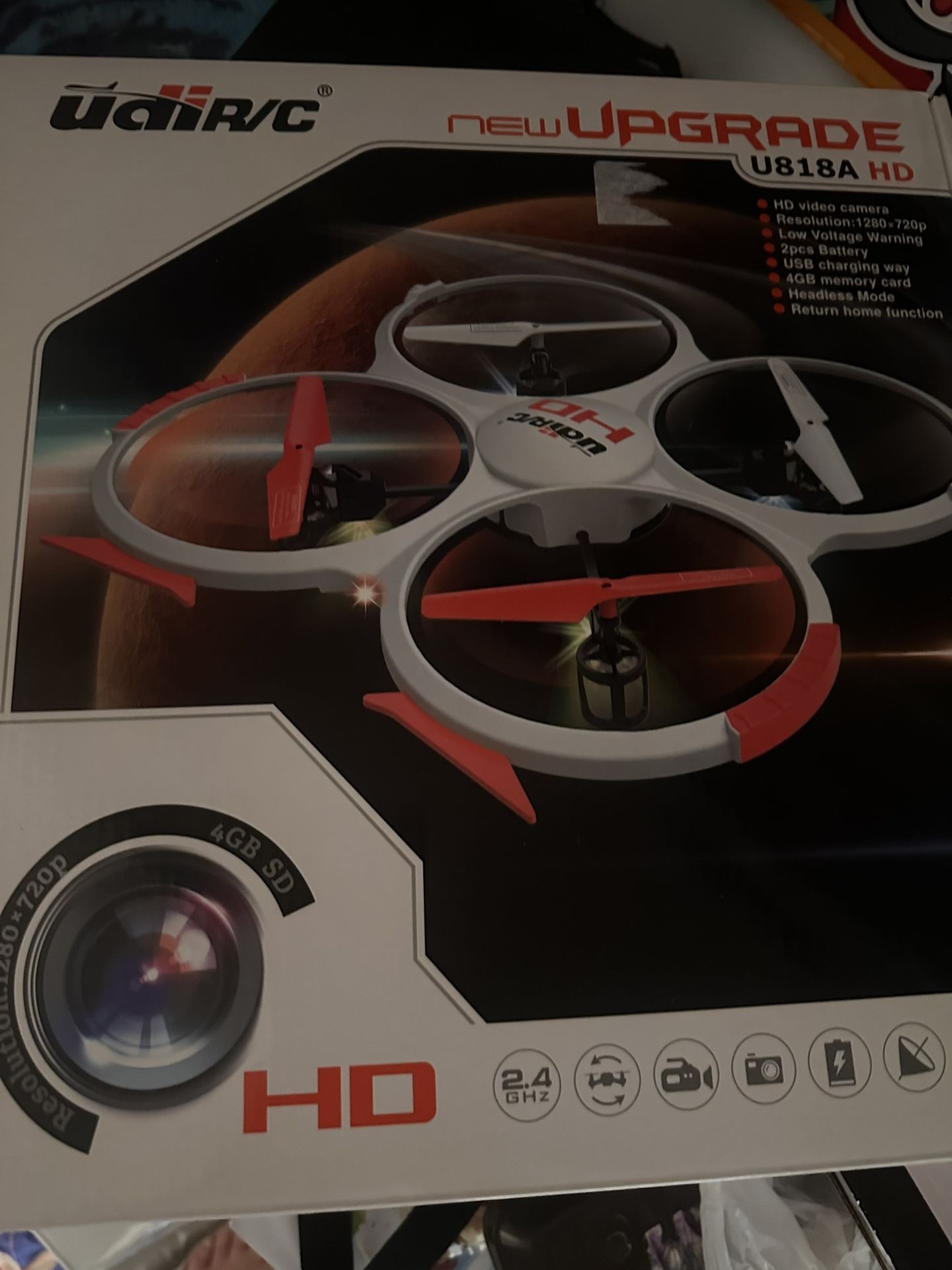 udirc drone u818a HD