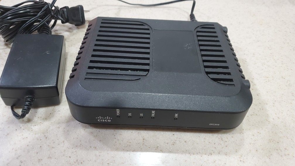 Modem and router