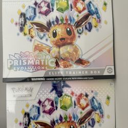 Pokemon Prismatic Evolutions Elite Trainer Box