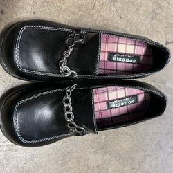 Girls Platform Boots Size1 