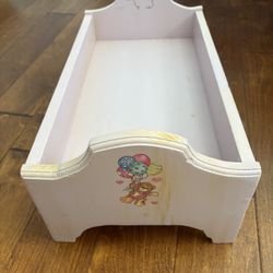 Wooden Doll Bed