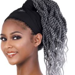 Quick Wrap Braids with Headband 