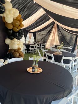 Tents /tables /chairs