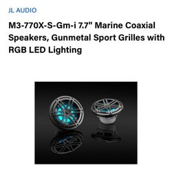 JL AUDIO 7.7 SPEAKERS 