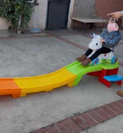 Step 2 Unicorn Up and Down Roller Coaster Ride on Toy