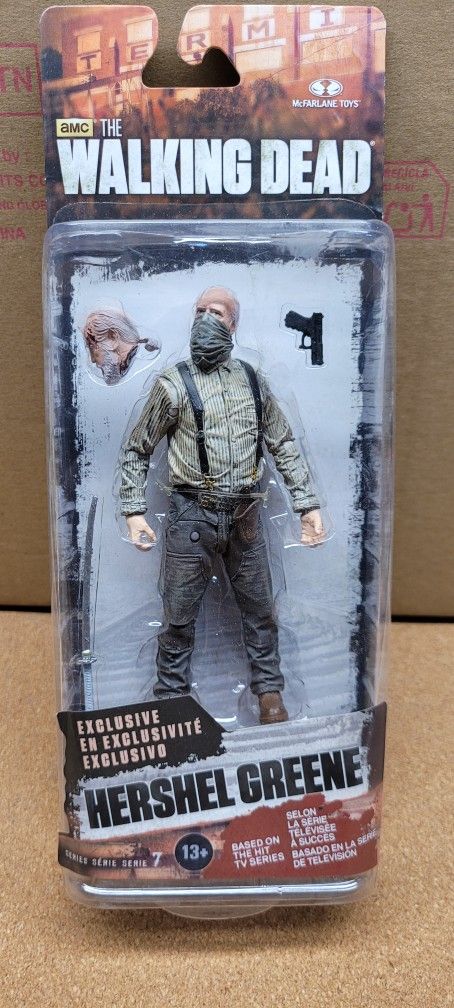 Mcfarlane Toys The Walking Dead TV Hershey Greene 7 Collectible Action Figure