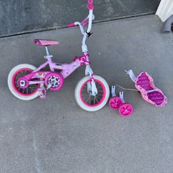 12” Girls Bike - Needs New Tire And Tube