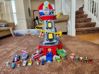 Paw Patrol Tower, Vehicles & Pups