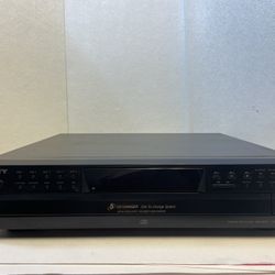 Sony CDP-CE375 5 Disc CD Changer Carousel Compact Disc Player No Remote - TESTED