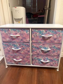 Kids fabric dresser