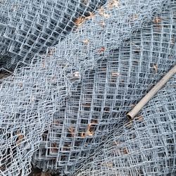 Chain Link Fence 8 Rolls 6 ft X 50 ft