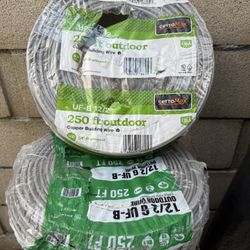 Electric Wire 12/2 250’ UF-B Out Door 