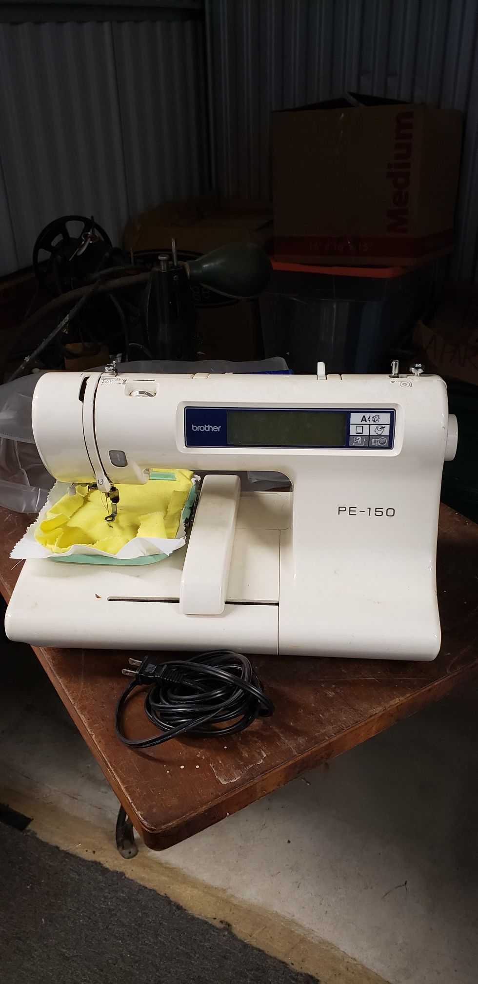Brother PE-150 Computerized Embroidery Sewing Machine