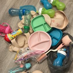 Entire Set Baby Feeding Utensils 