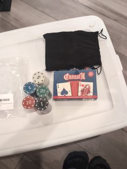 Poker Chips And Cards